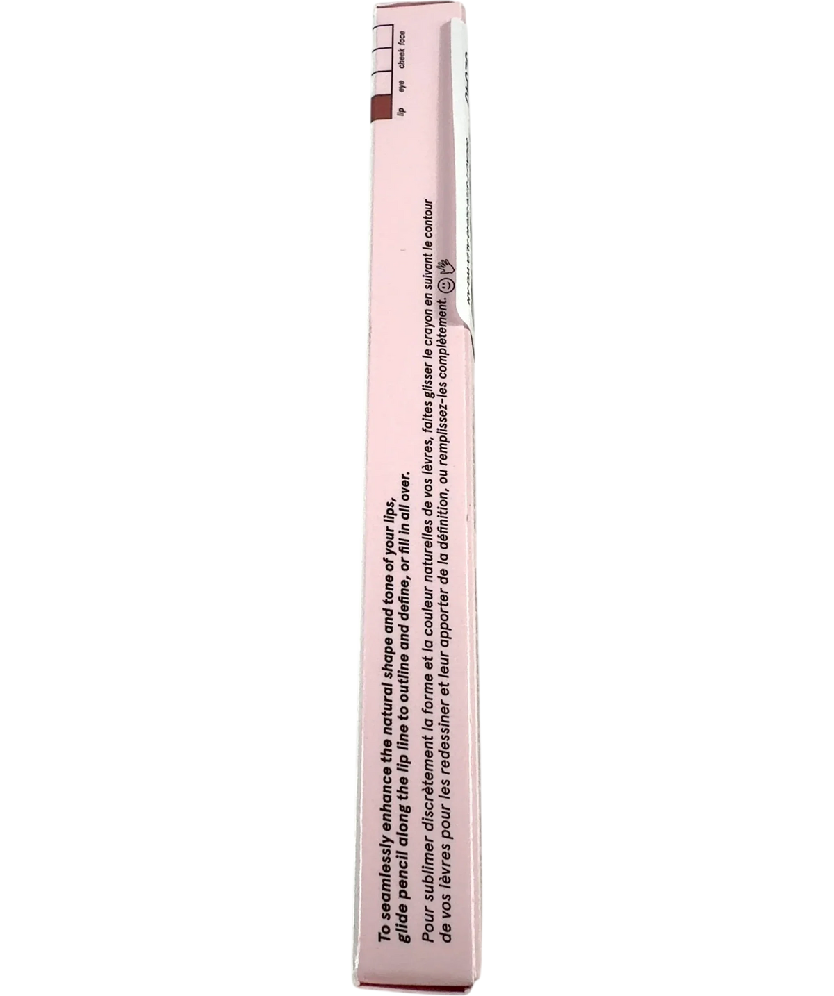 Glossier Bit Pink Rectangular Lip Liner Pencil 1.2g — Back