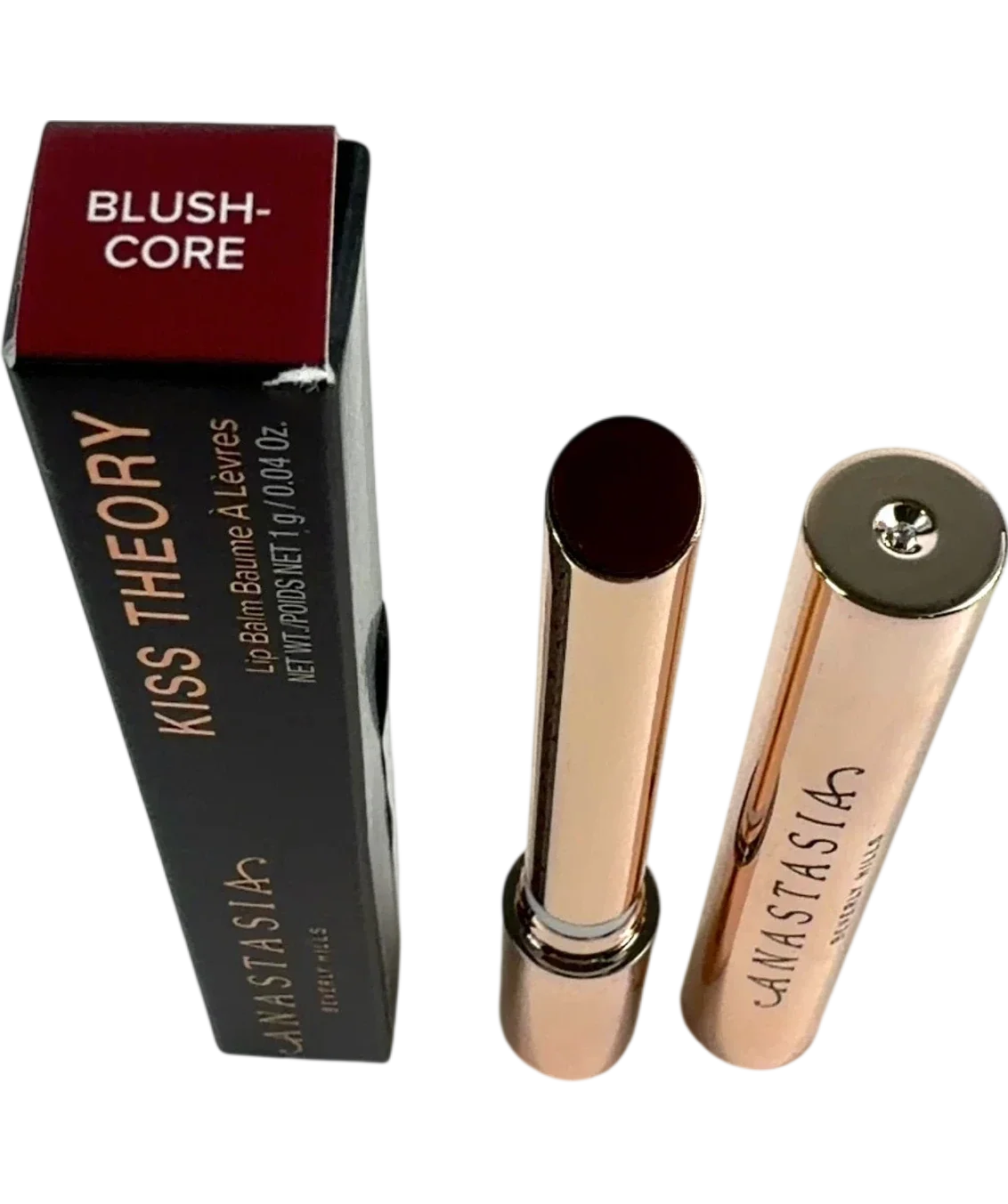 Anastasia Beverly Hills BLUSH-CORE Anastasia Beverly Hills Kiss Theory Lip Balm Blushcore 1g, size 1g — back