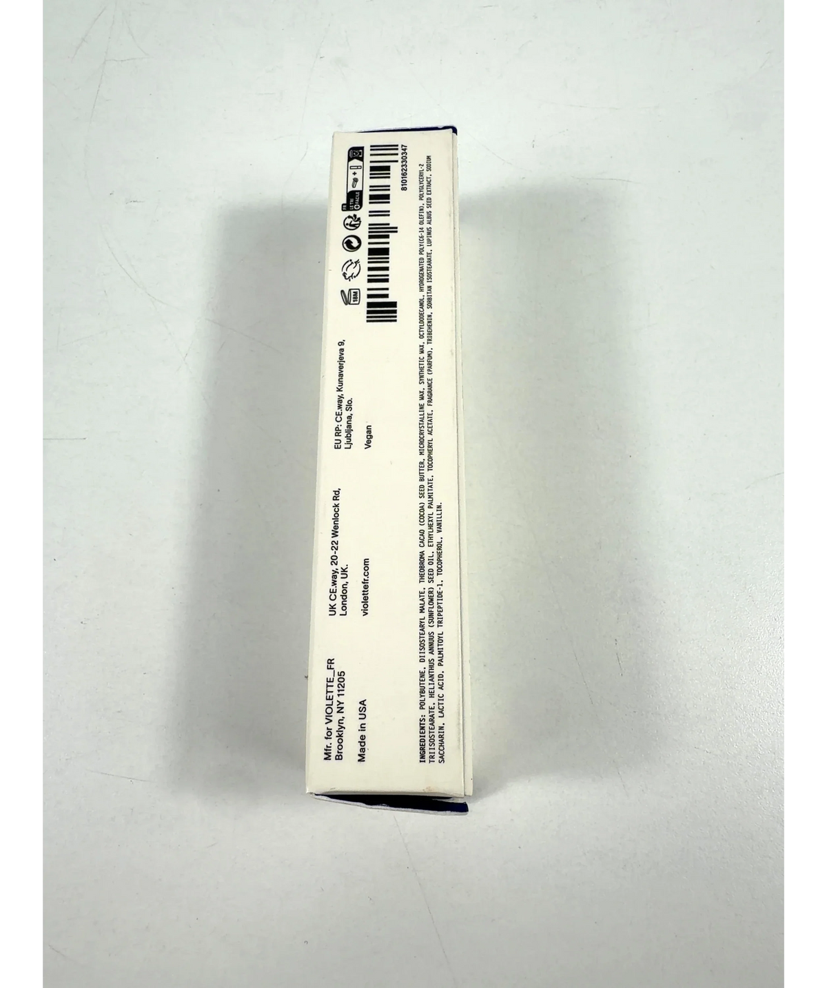 Violette_FR Balm Amour Clear Nourishing Lip Treatment 10ml — Ingredients