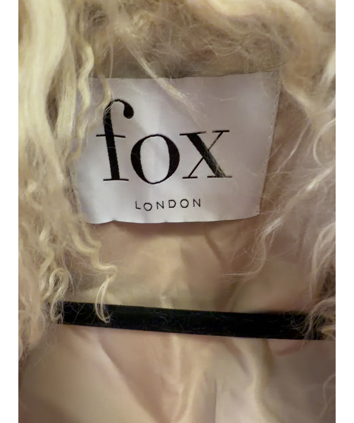 FOX LONDON Cream Colour, size UK S — detail