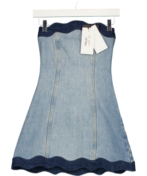 Retrofête Blue Denim Seluna Dress XXS