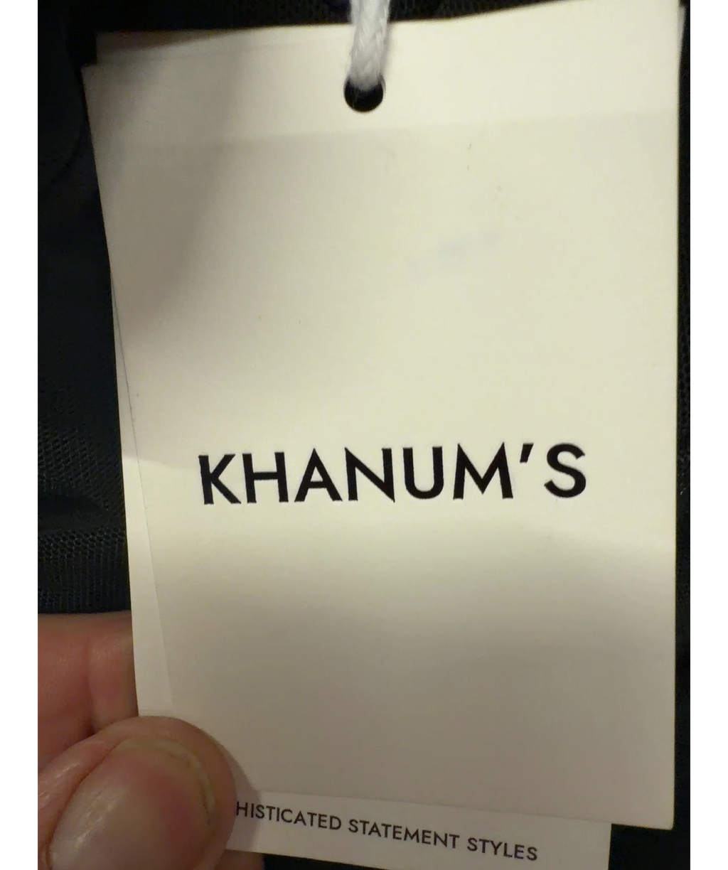 Khanum's Black Colour, size UK XS — detail