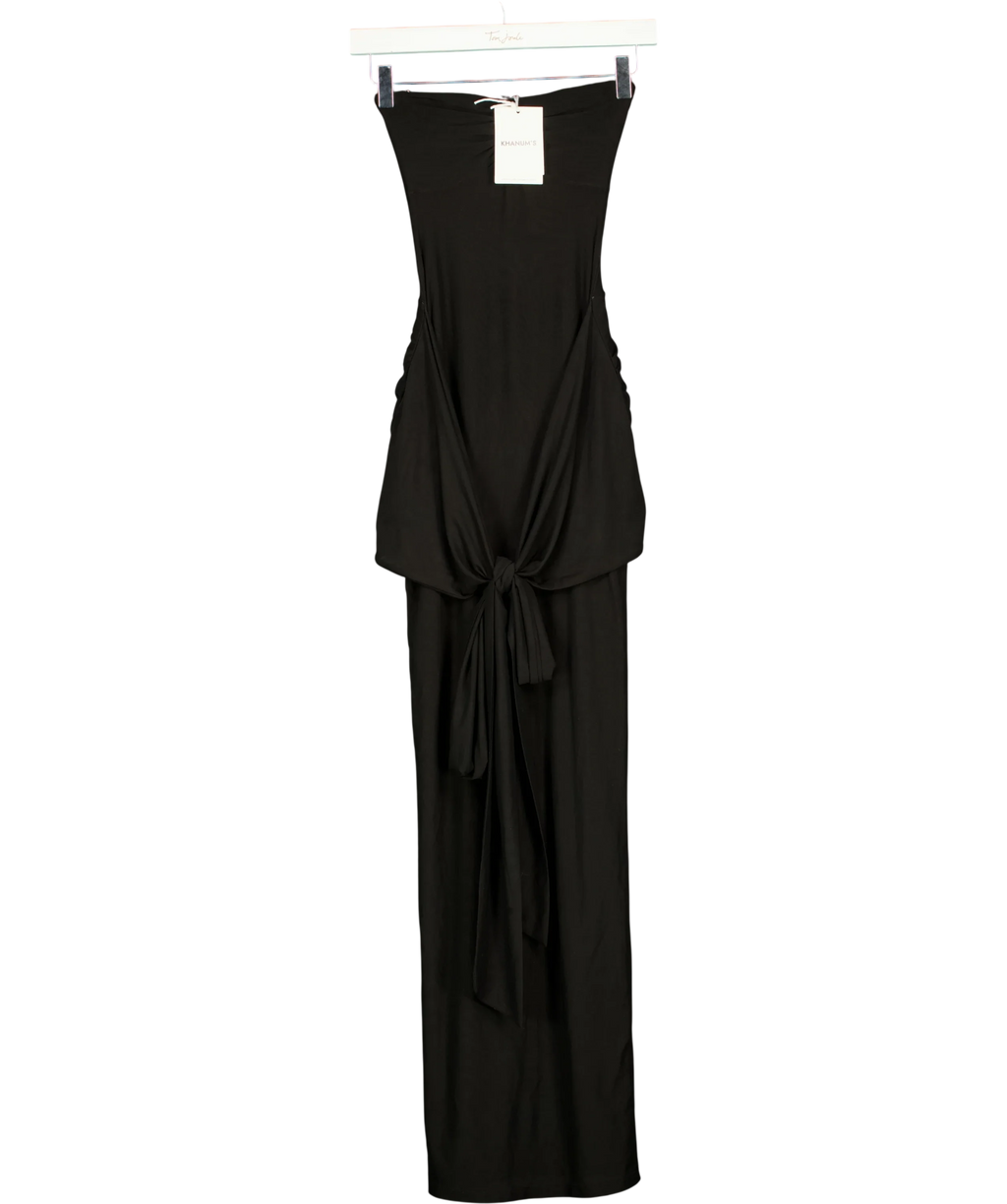 Khanum's Black Colour, size UK XS — front