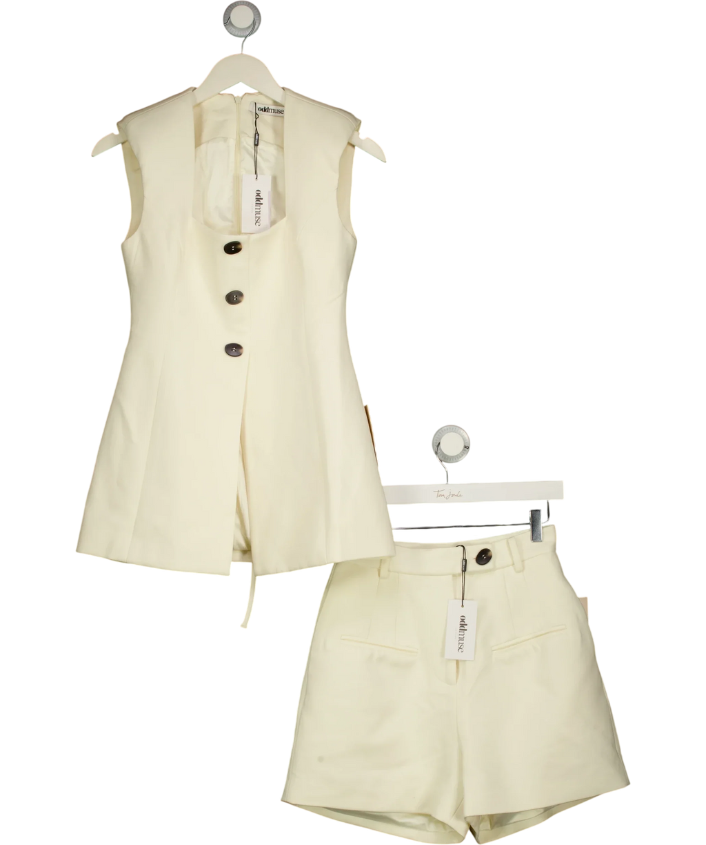 ODD MUSE Cream Colour, size UK XS — front