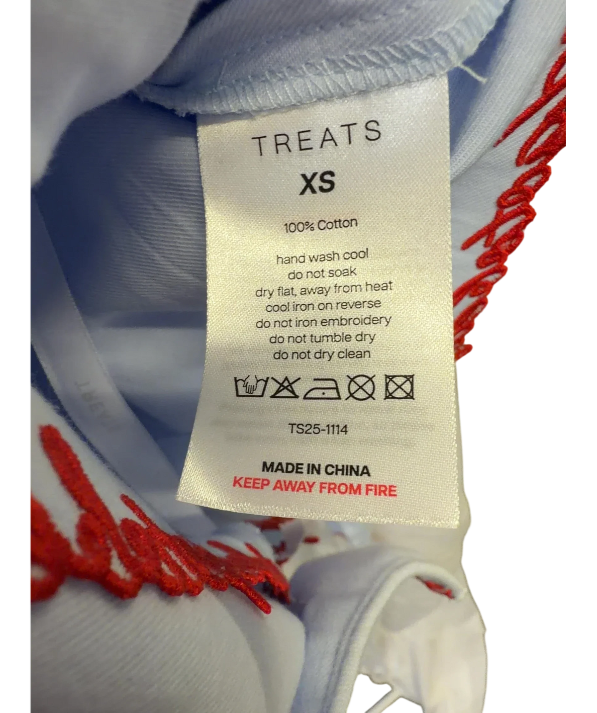TREATS STUDIO Go To Bed Pyjamas BLUE UK XS — Extra shot