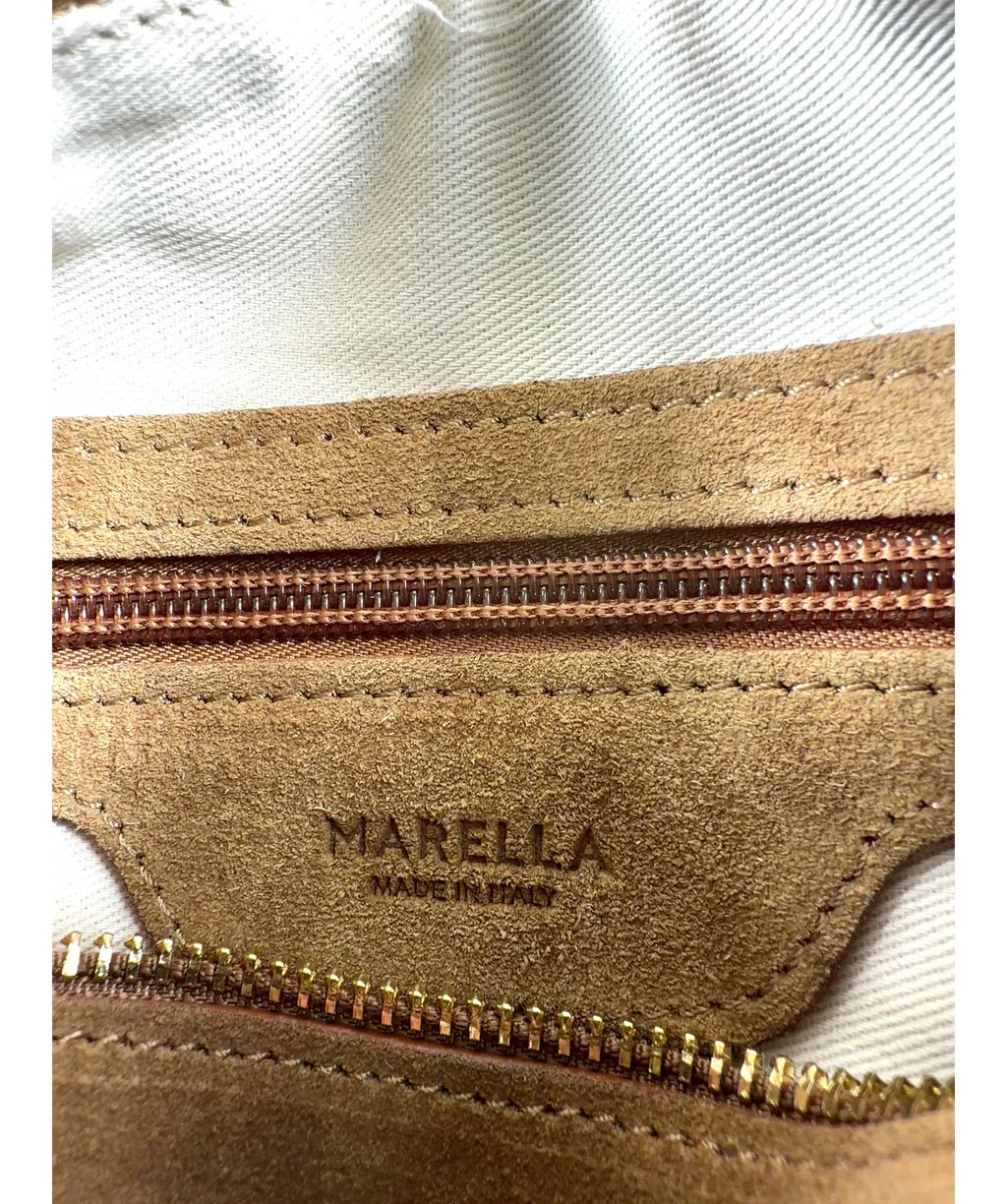 Marella Brown Colour — label
