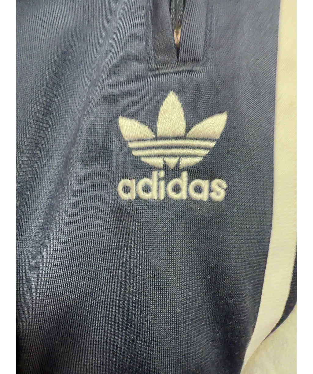 adidas Blue Originals Adicolor Classics Firebird Track Pants Navy Blue, size UK 10 — detail