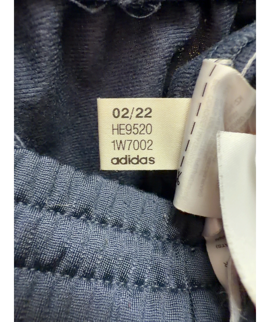 adidas Blue Originals Adicolor Classics Firebird Track Pants Navy Blue, size UK 10 — label