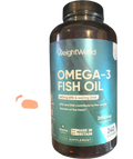 WeightWorld Omega-3 Fish Oil 2000mg 240 Softgels, size 321g — front