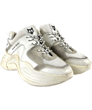 Naked Wolfe Titan White Sneakers UK 10