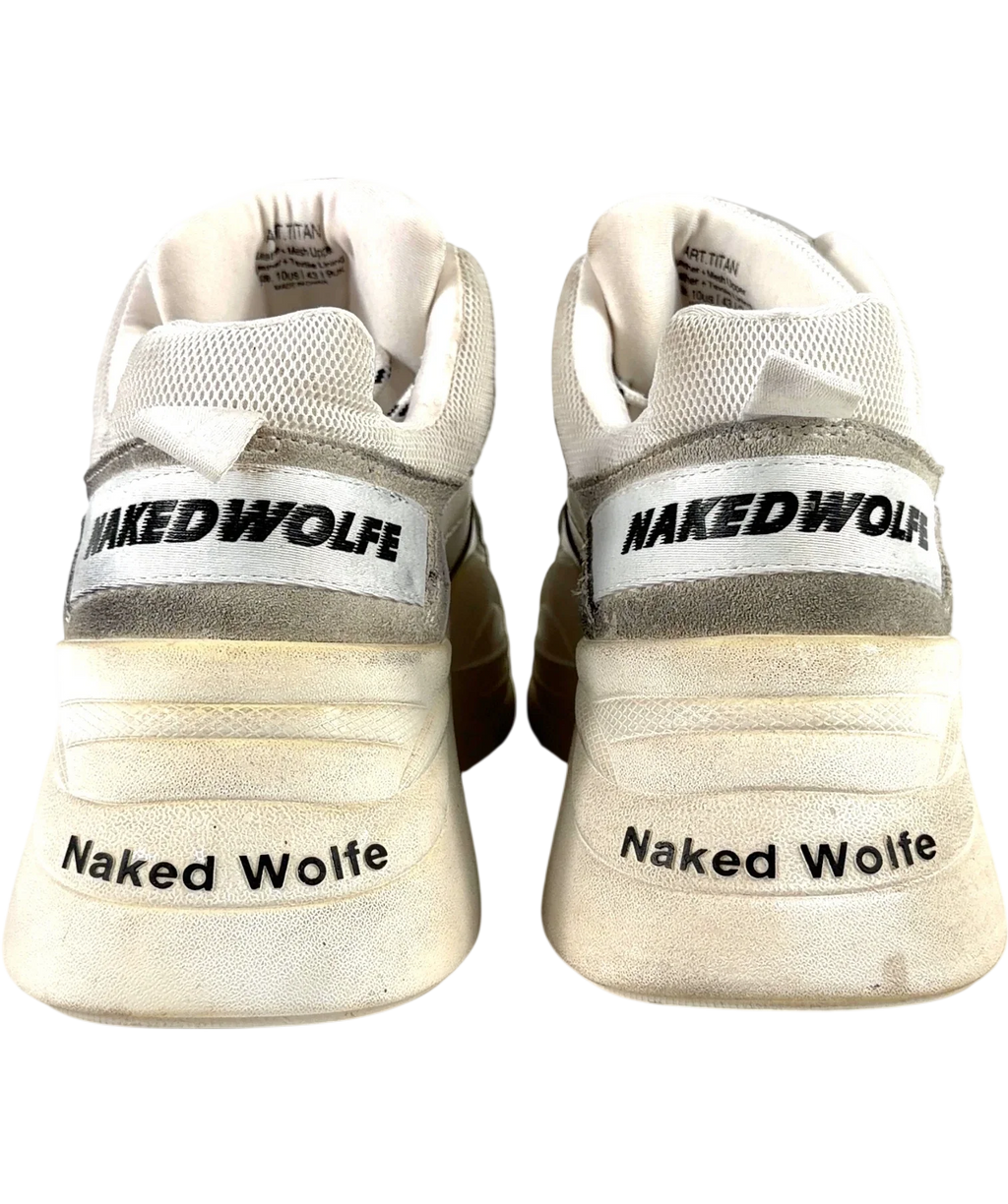 Naked Wolfe White Titan, size UK 10 EU 44 👞 — back