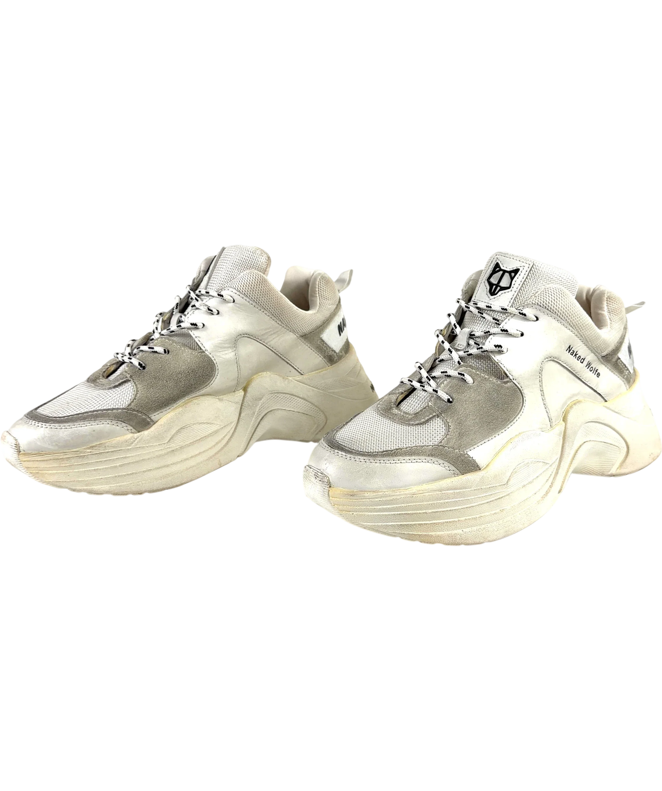 Naked Wolfe White Titan, size UK 10 EU 44 👞 — label