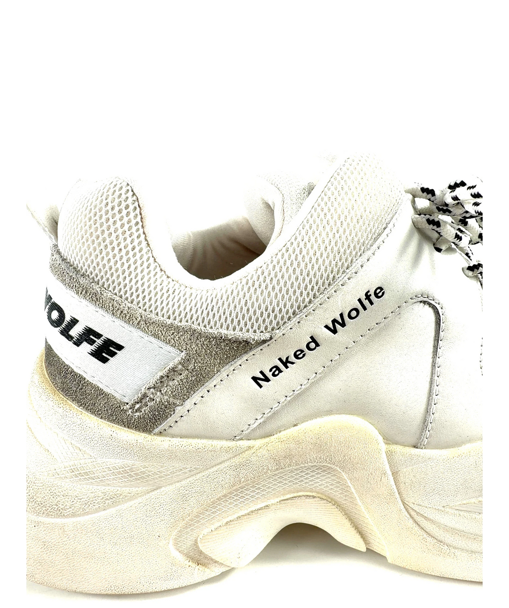 Naked Wolfe Titan White Sneakers UK 10 — Brand