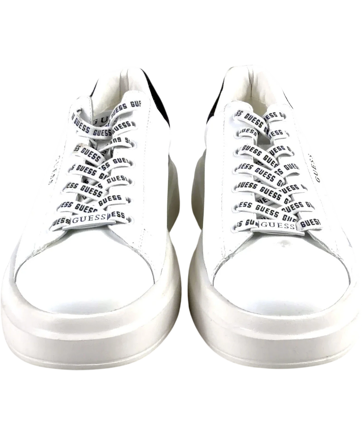 Guess Elba Sneakers White And Black UK 9 EU 43 — Front (both, face on)