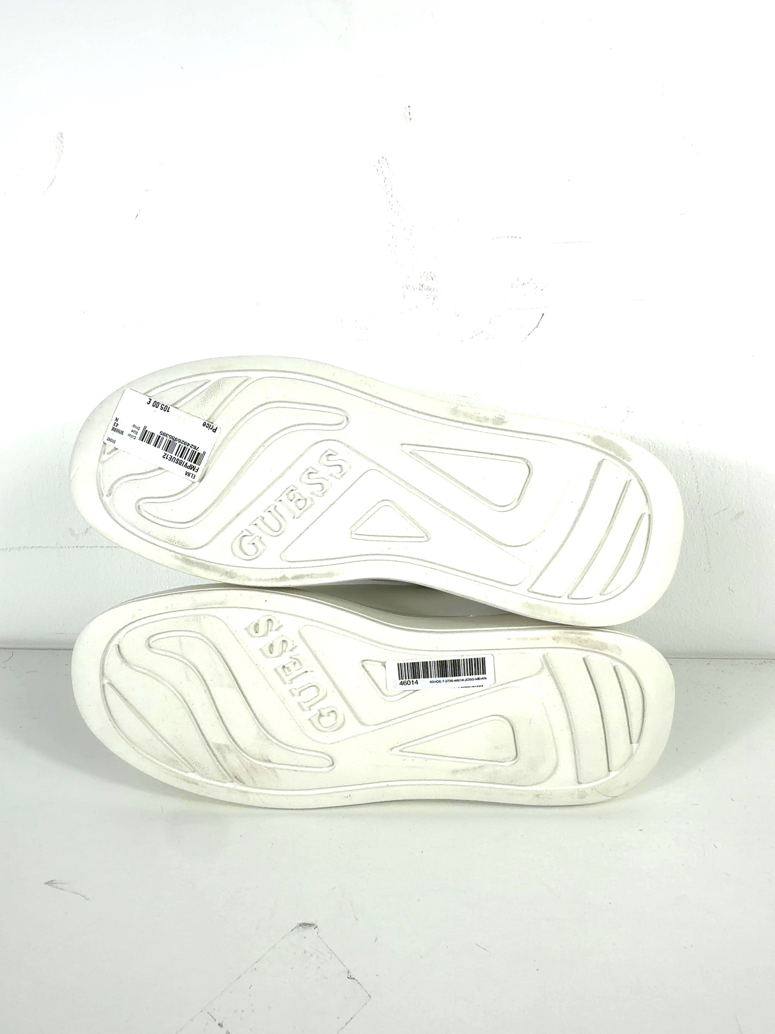 Guess White Elba Sneakers with Branded Laces, size UK 9 EU 43 👞 — view 8