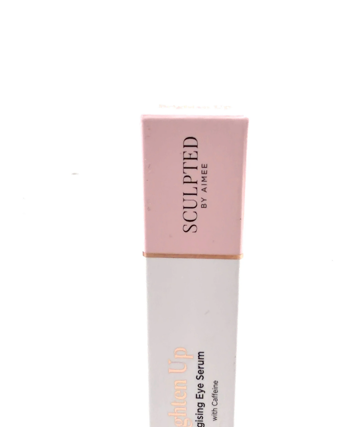 Sculpted by Aimee Brighten Up Energising Eye Serum with Caffeine, size 10ml — label