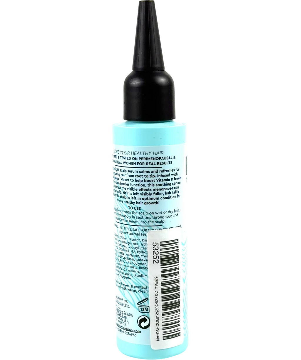 charles worthington Menoplex Healthy Scalp Serum, size 75ml — back