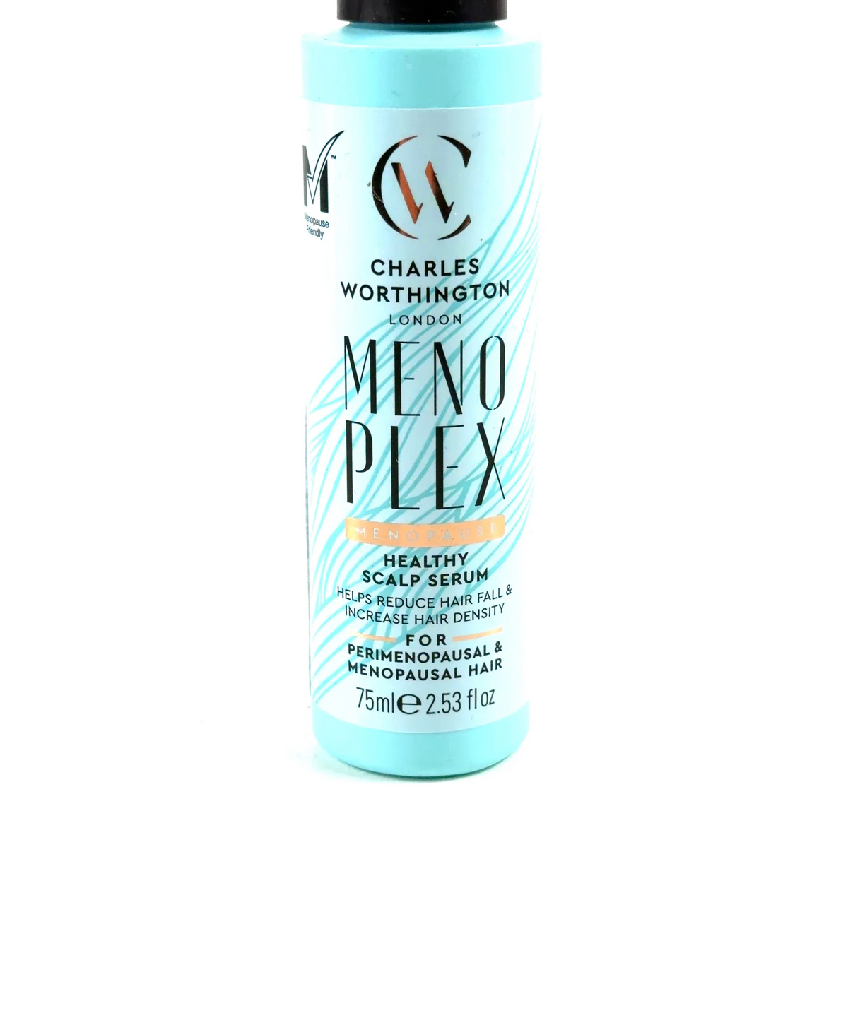 charles worthington Menoplex Healthy Scalp Serum, size 75ml — label