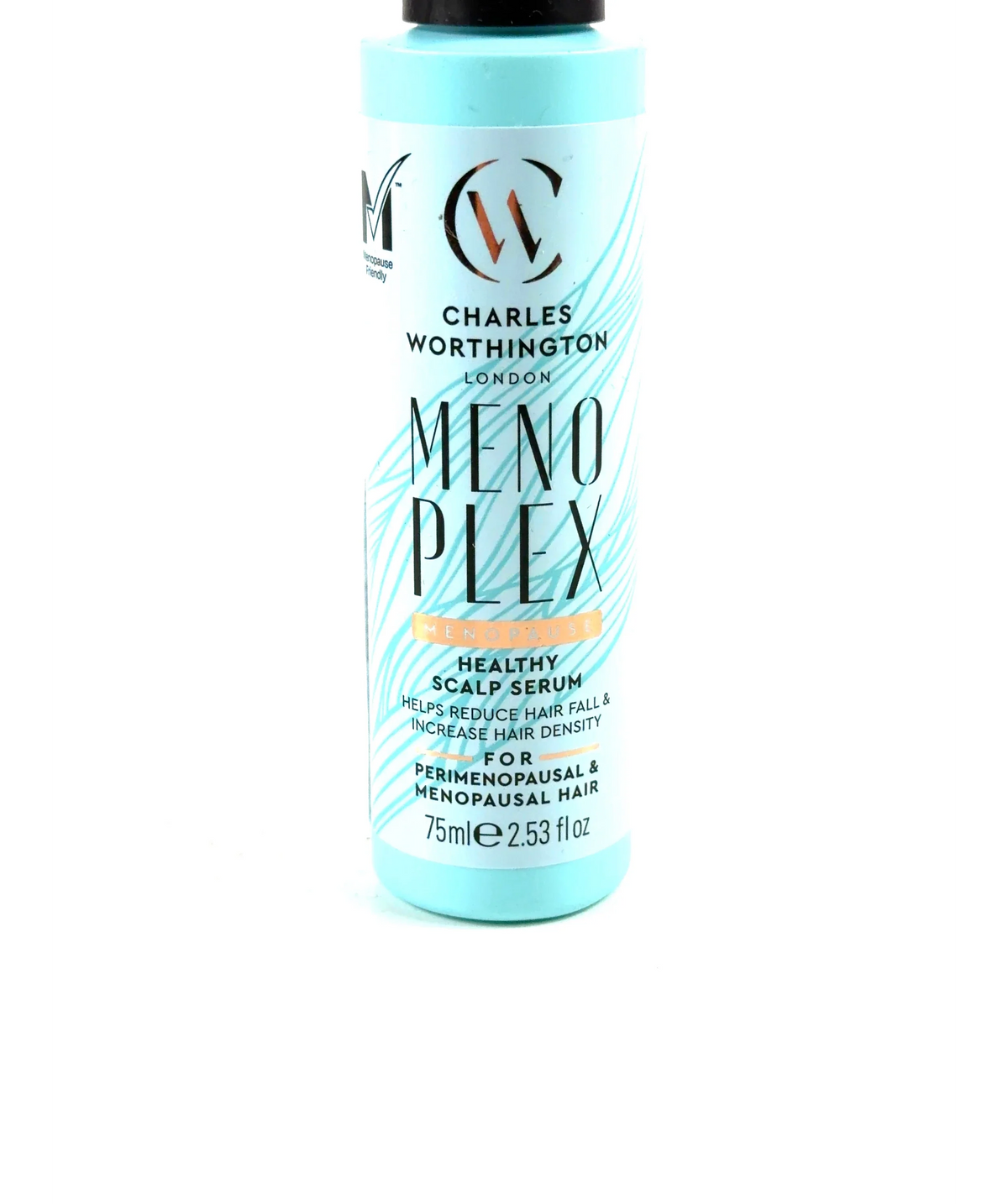 charles worthington Menoplex Healthy Scalp Serum, size 75ml — care label