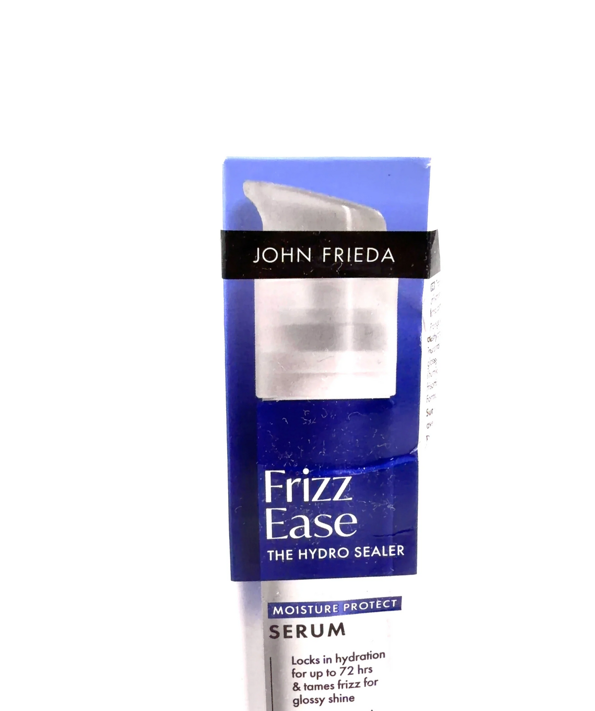 John Frieda The Hydro Sealer Moisture Protect Hair Serum, size 50ml — label