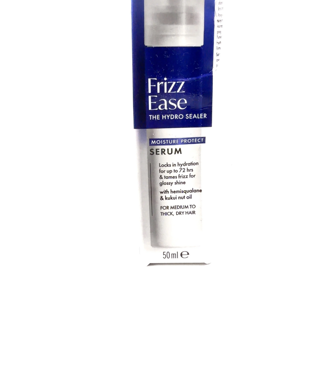 John Frieda The Hydro Sealer Moisture Protect Hair Serum, size 50ml — care label