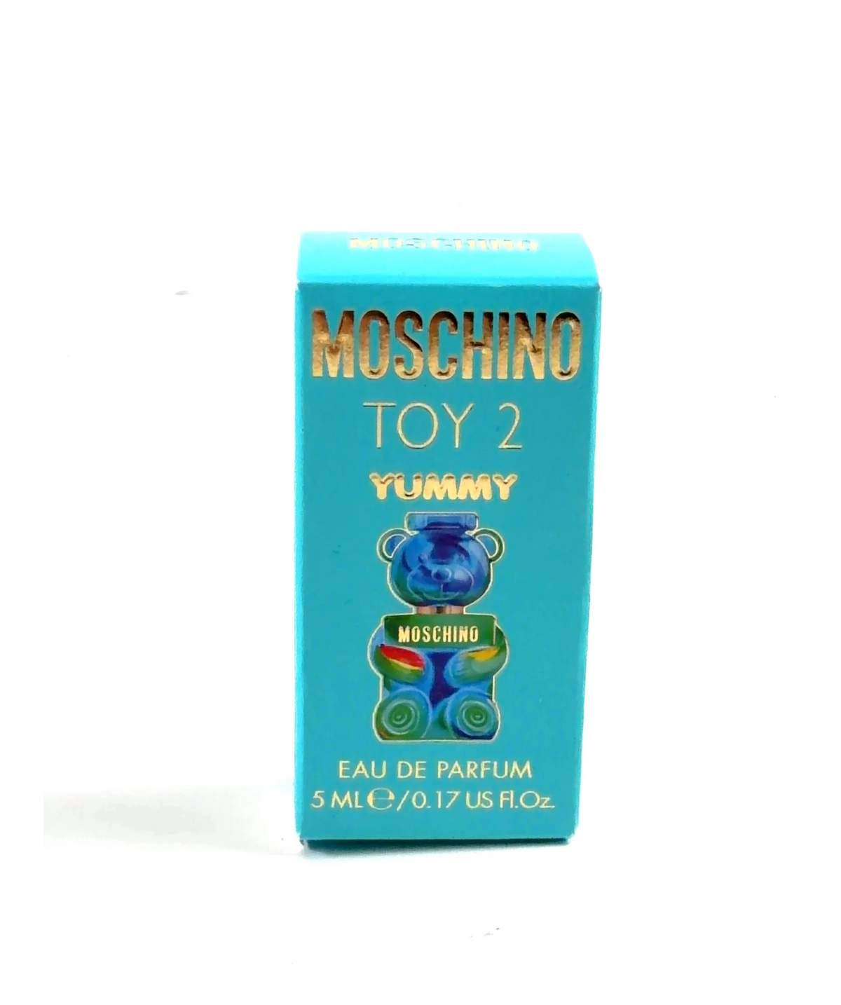Moschino TOY 2 YUMMY, size 5ml — care label