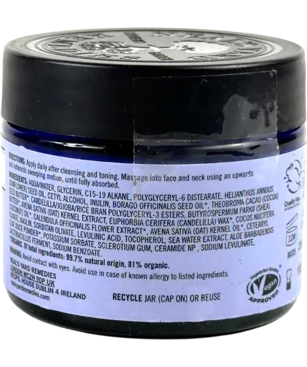 Neal's Yard Oat & Ceramide BARRIER REPAIR CREAM, size 50ml — back