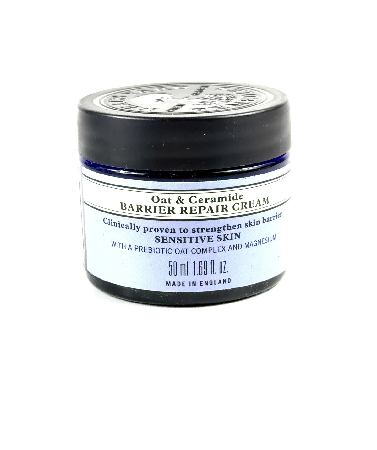 Neal's Yard Oat & Ceramide BARRIER REPAIR CREAM, size 50ml — care label