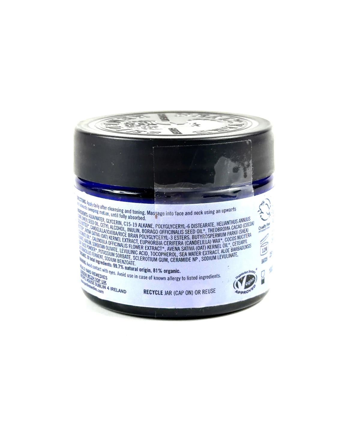 Neal's Yard Oat & Ceramide BARRIER REPAIR CREAM, size 50ml — fabric detail