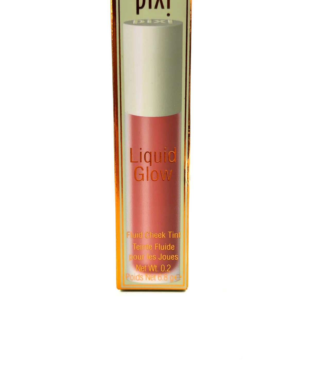 PIXI Warmth Liquid Glow, size 6.8g — care label