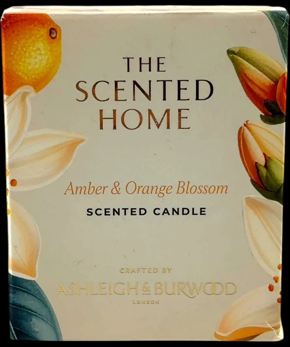 Ashleigh & Burwood Ashleigh & Burwood Amber & Orange Blossom Scented Candle 170g, size 170g — detail