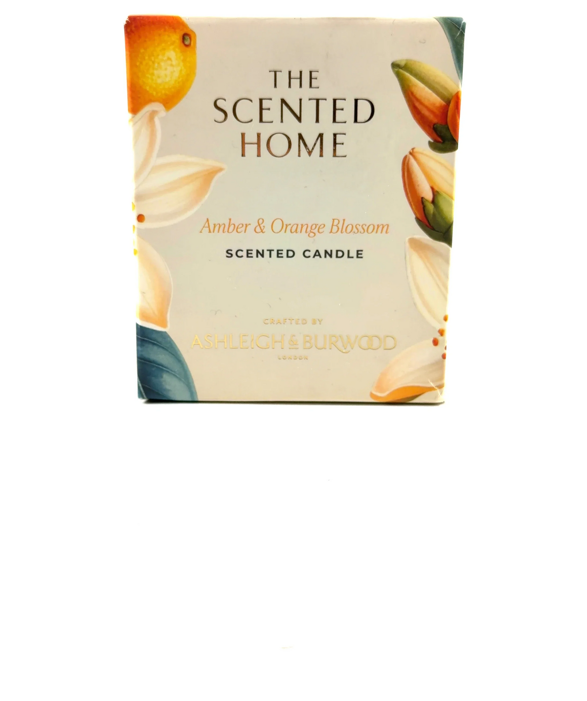 Ashleigh & Burwood Ashleigh & Burwood Amber & Orange Blossom Scented Candle 170g, size 170g — label