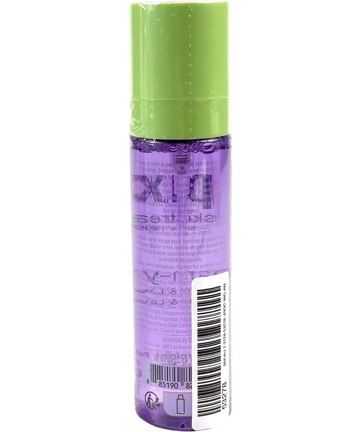 PIXI Dream-y Mist, size 80ml — back