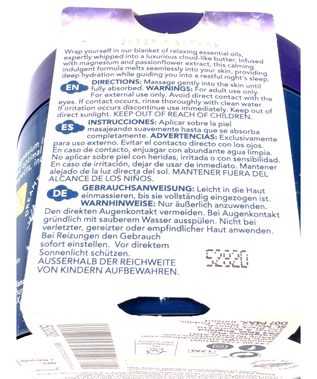 Feather & Down Dreamy Sleep Cloud, size 290ml — detail
