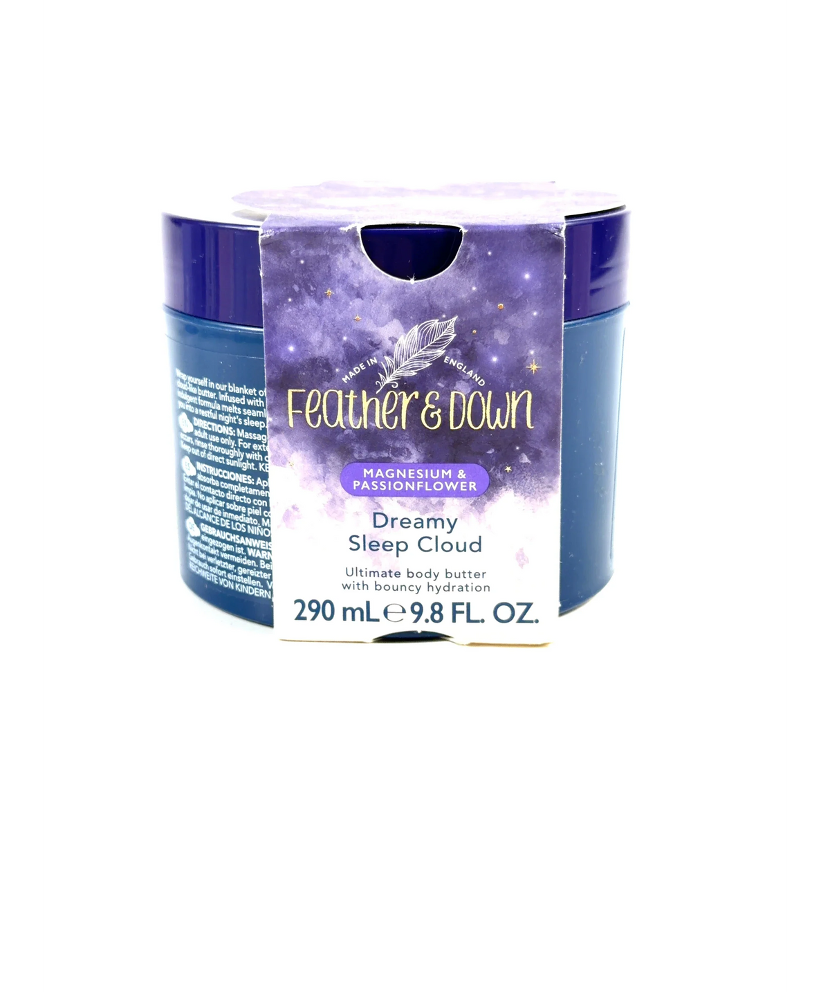Feather & Down Dreamy Sleep Cloud, size 290ml — care label