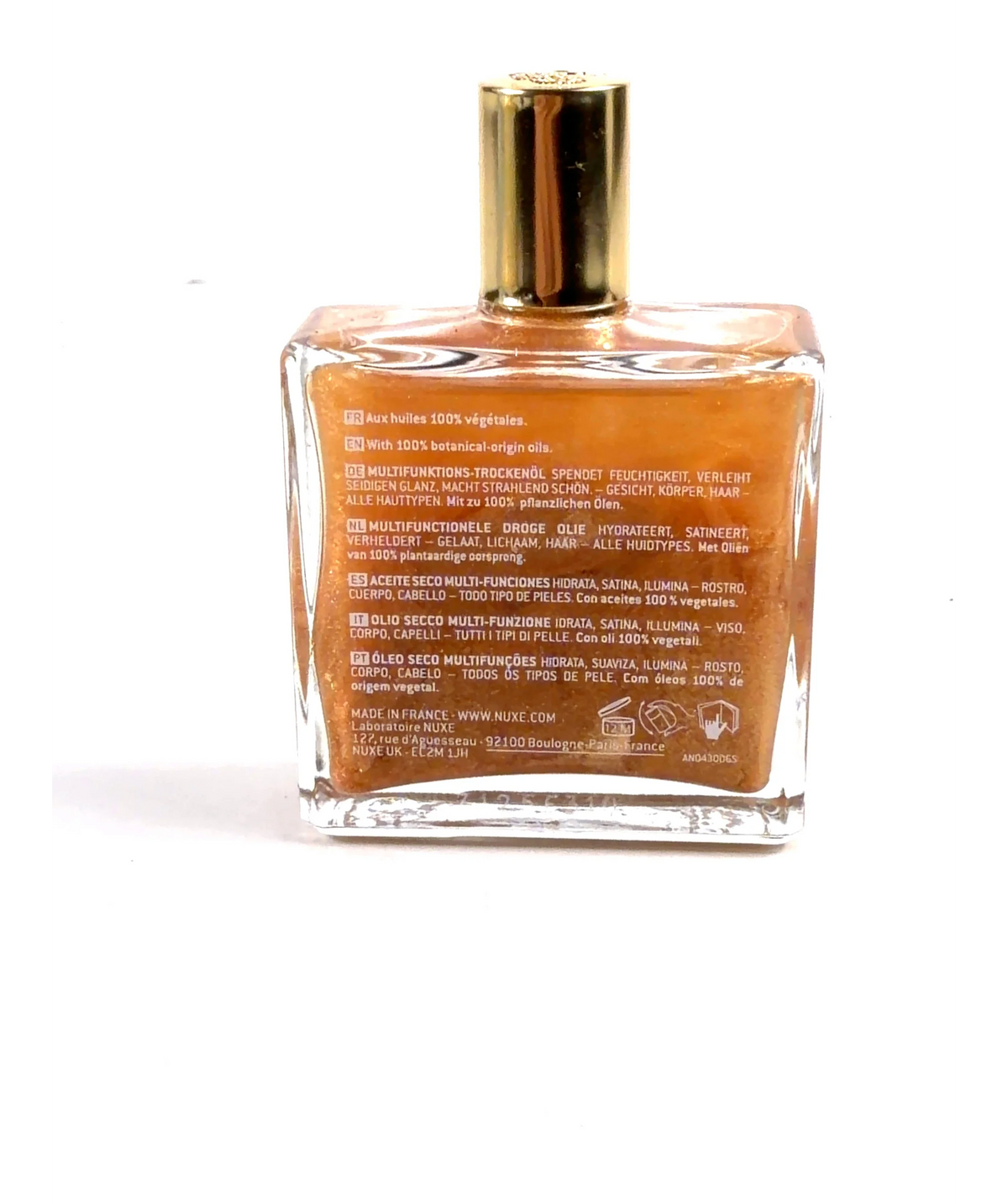 Nuxe Nuxe Huile Prodigieuse Or Multi-Purpose Dry Oil 50ml, size 50ml — fabric detail