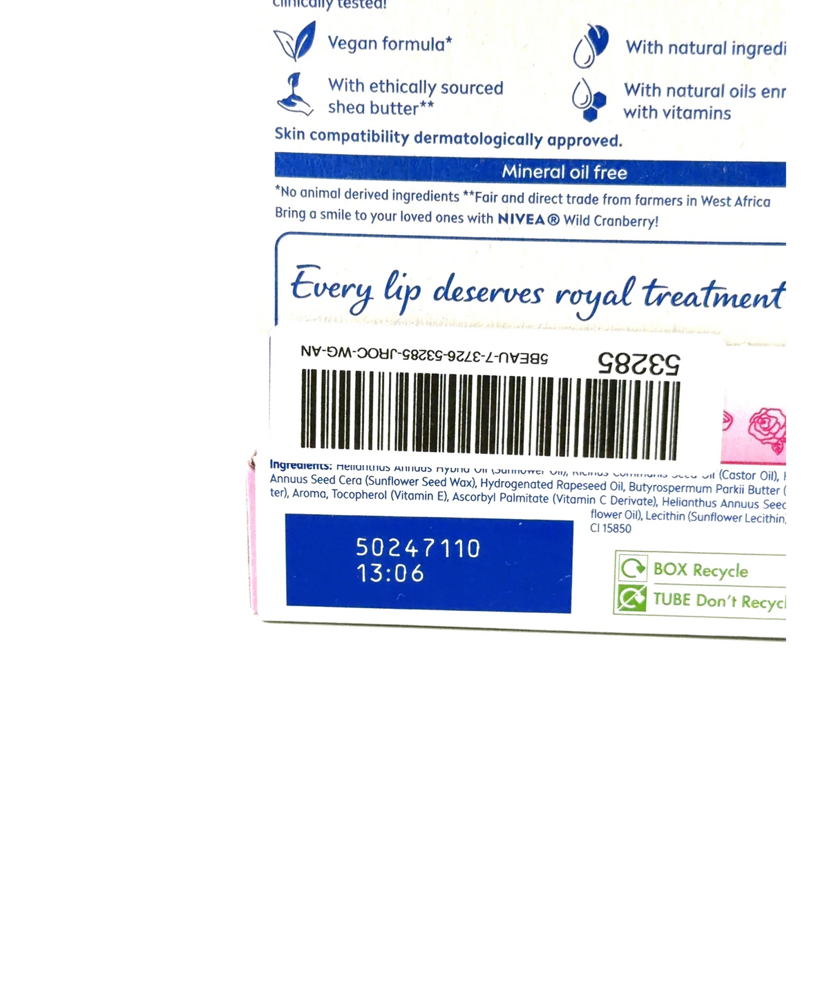 nivea Wild Cranberry Wild Cranberry, size 4.8g — detail