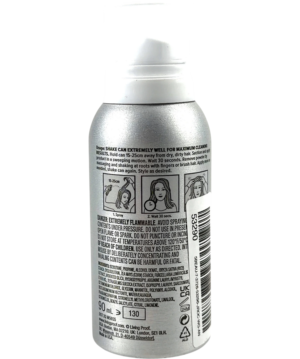 Living Proof Perfect hair Day, size 90ml — back
