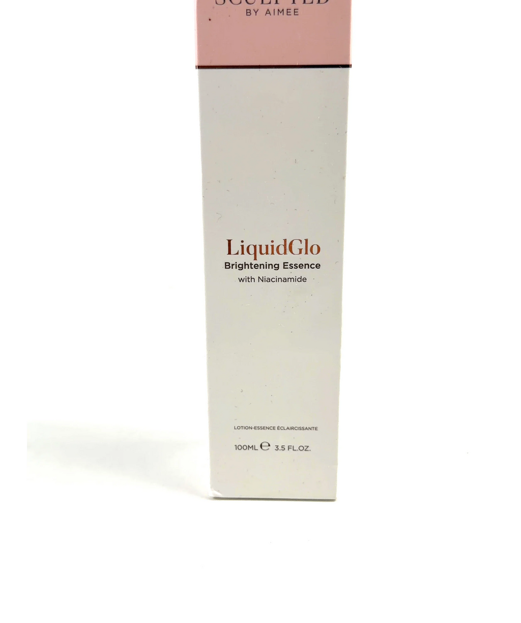 Sculpted by Aimee LiquidGlo Brightening Essence, size 100ml — care label