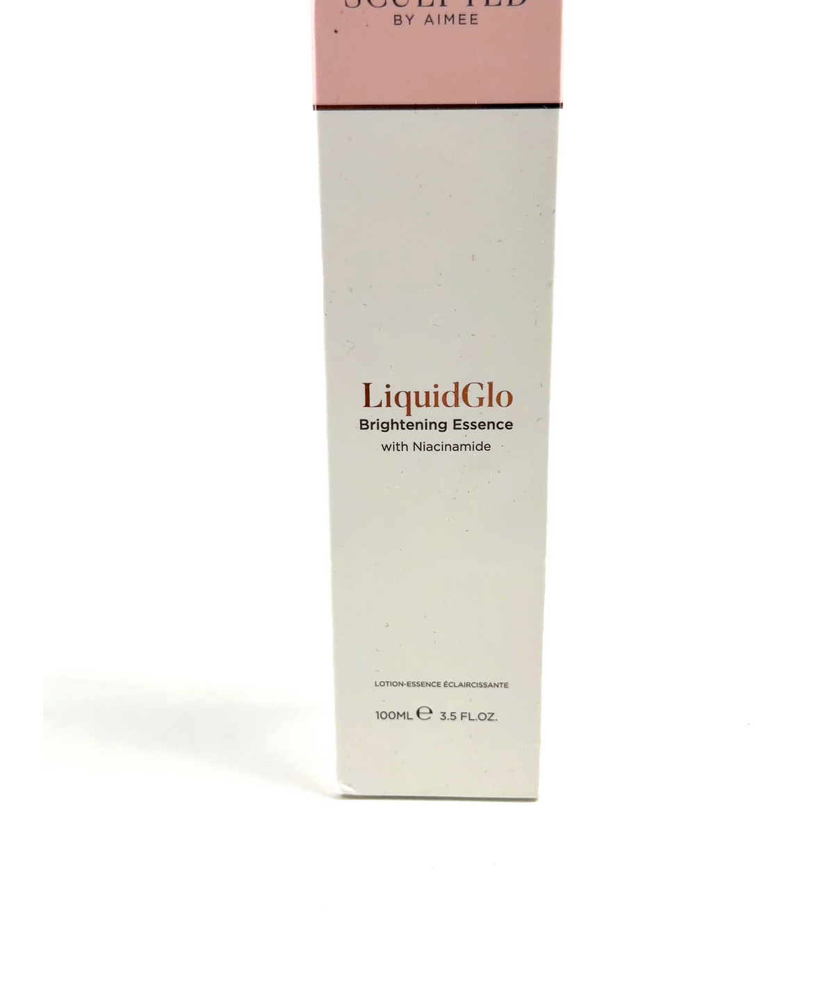 Sculpted by Aimee LiquidGlo Brightening Essence, size 100ml — care label