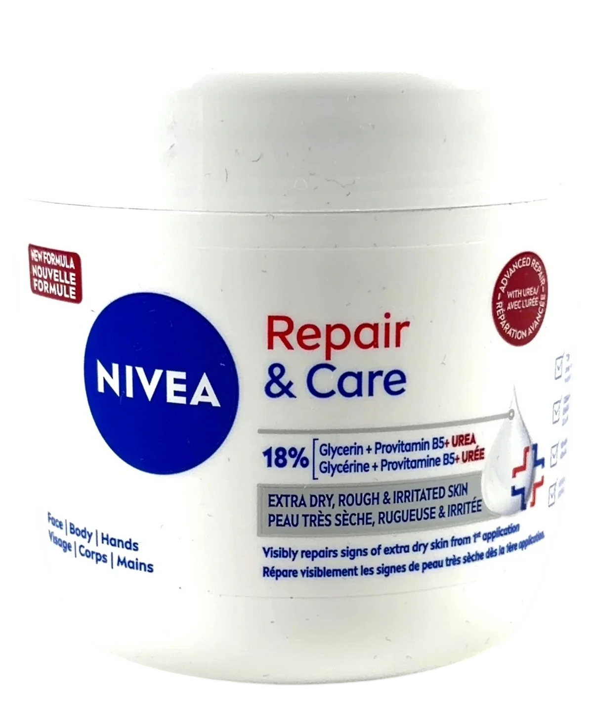 nivea Repair & Care, size 400ml — front