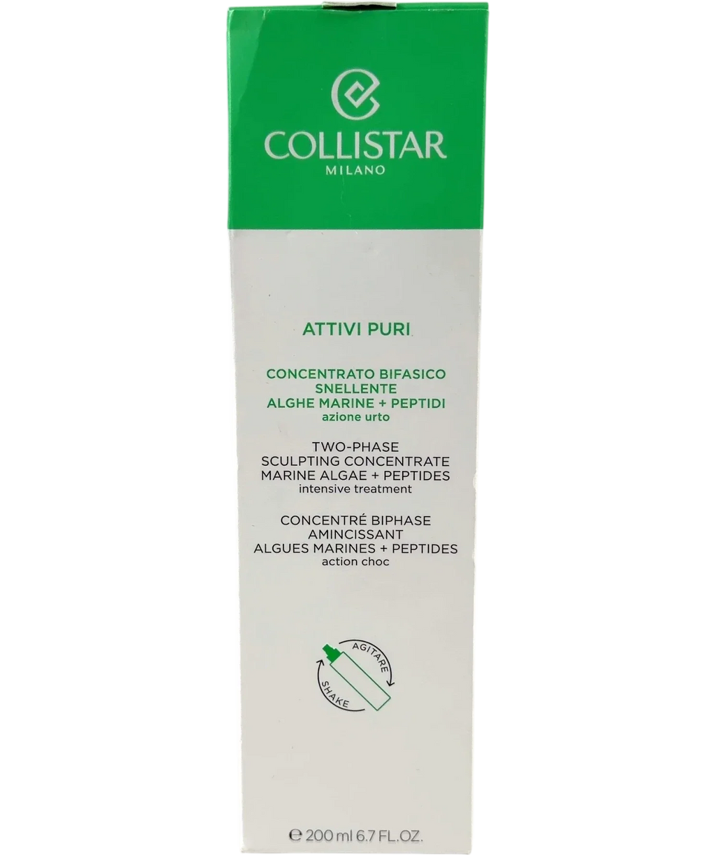 Collistar Marine Algae and Peptides Two Phase Sculpting Concentrate, size 200ml — front