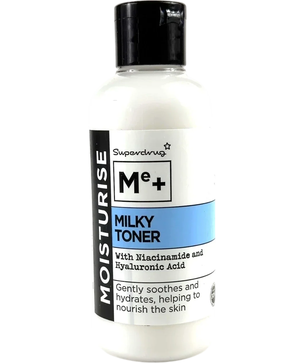 Superdrug Superdrug Me+ Milky Toner 200ml, size 200ml — front