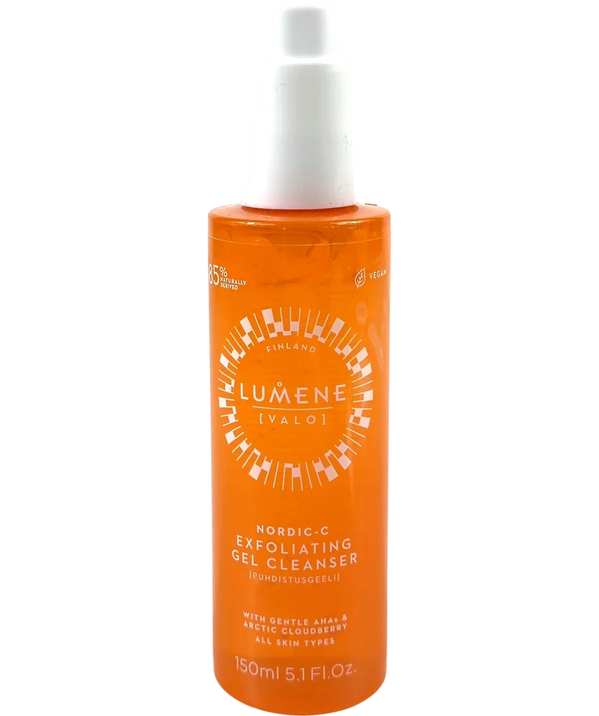 Lumene Nordic-C [Valo] Exfoliating Gel Cleanser, size 150ml — front