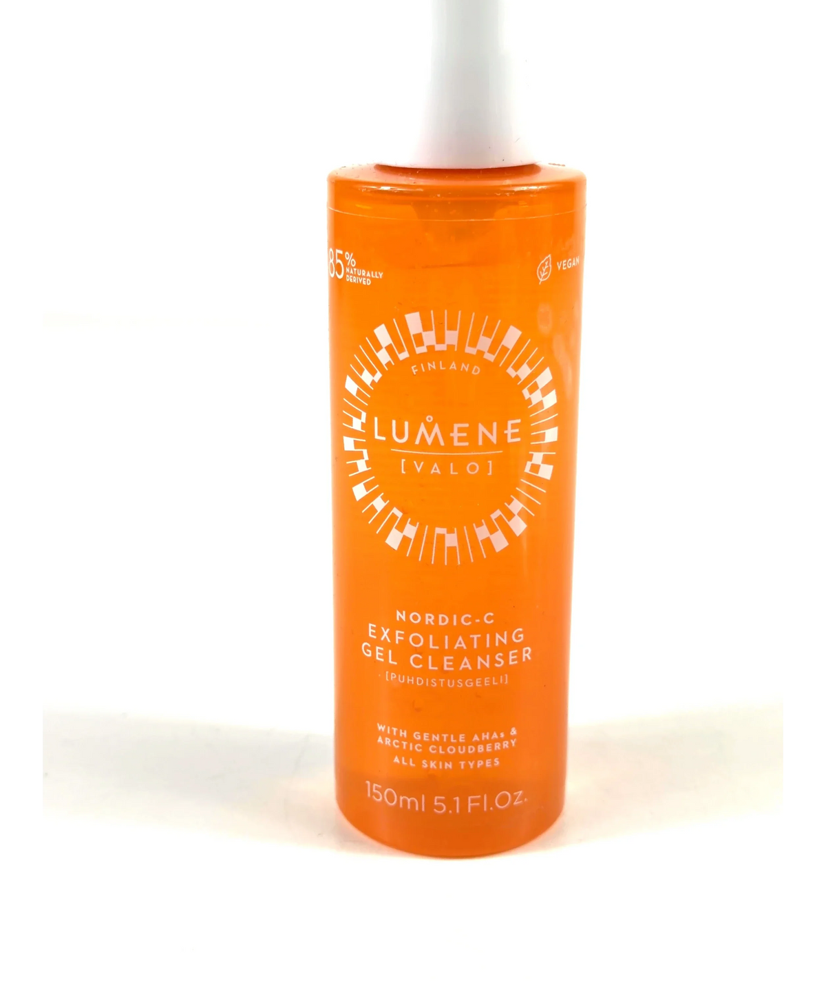 Lumene Nordic-C [Valo] Exfoliating Gel Cleanser, size 150ml — label