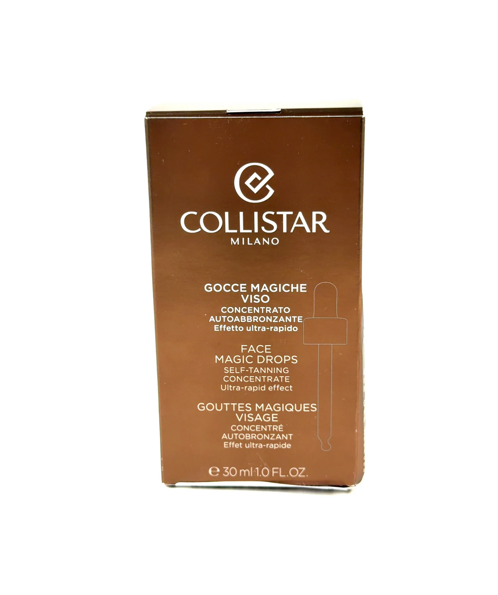 Collistar Face Magic Drops (Gocce Magiche Viso), size 30ml — care label