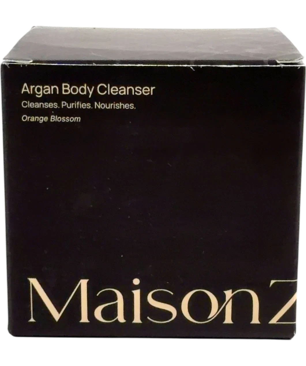 maison zee Argan Body Cleanser, size 200g — front