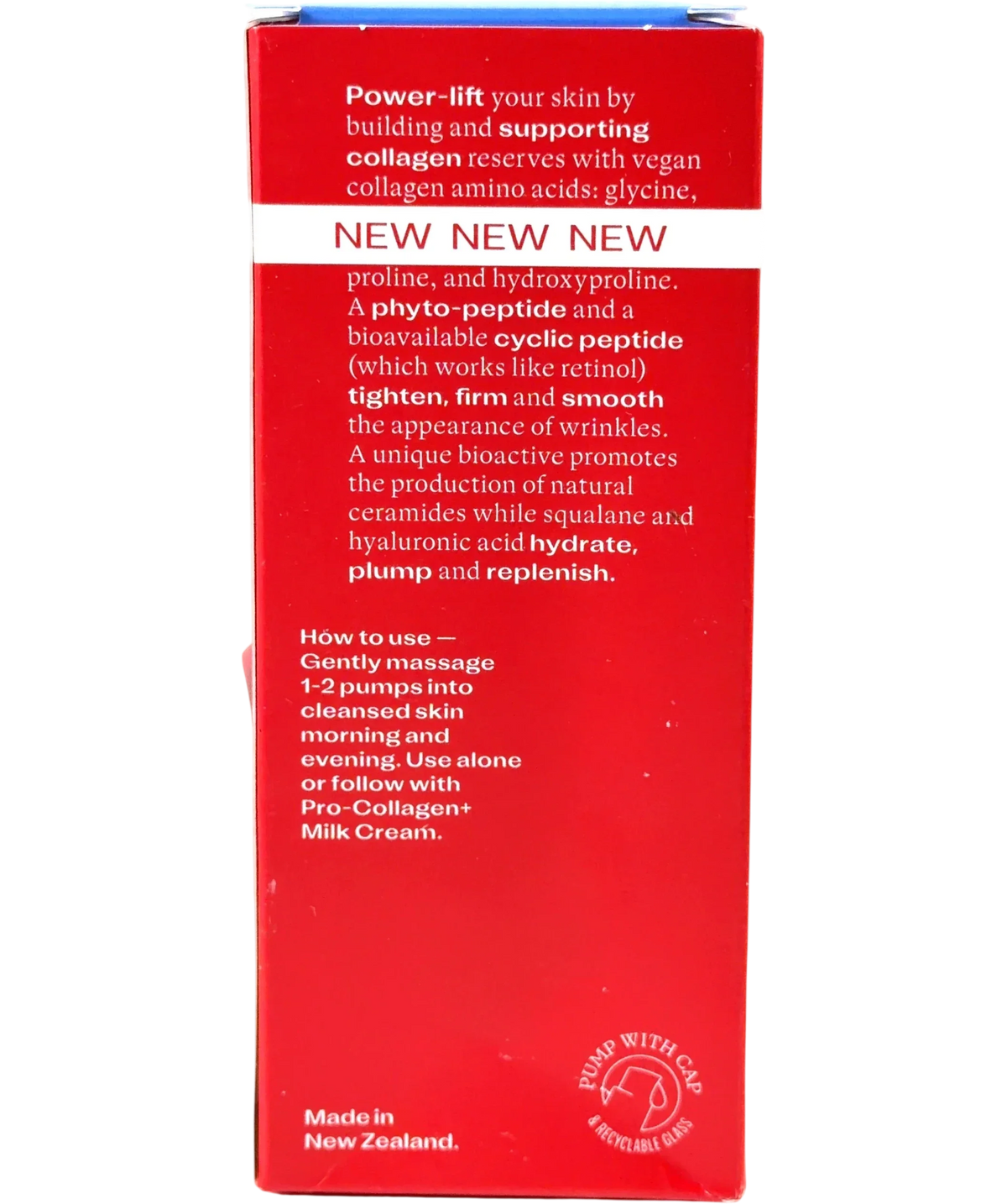 Trilogy Pro-Collagen+ Power Serum, size 30ml — back