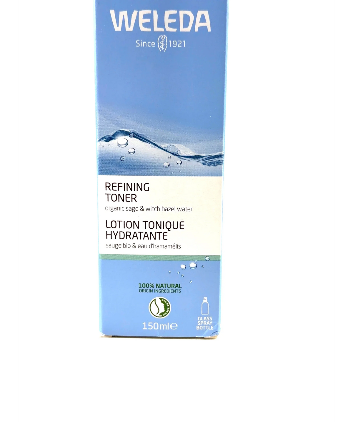 Weleda REFINING TONER, size 150ml — care label