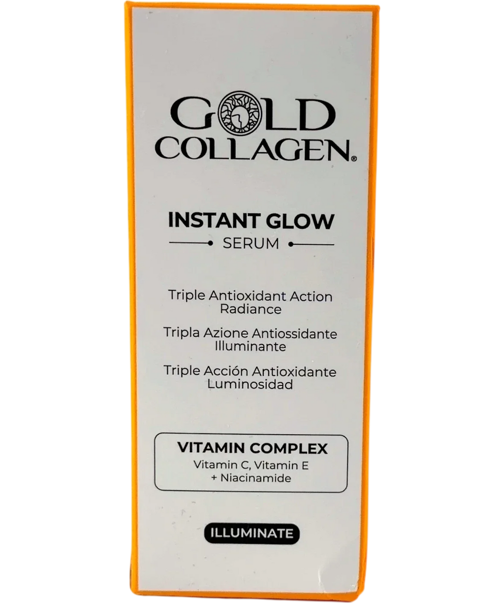 Gold Collagen Instant Glow Serum, size 30ml — front